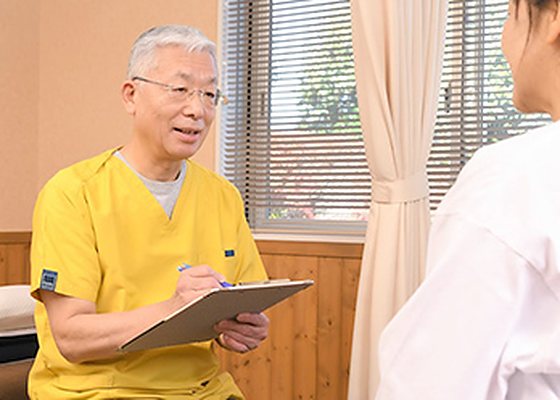 問診の様子